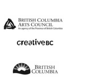 Arts Council and Creative BC funding logos